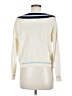 Callahan Chevron-herringbone Ivory Pullover Sweater Size XS - photo 2