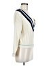 Callahan Chevron-herringbone Ivory Pullover Sweater Size XS - photo 4