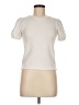 Zara Ivory Short Sleeve Top Size M - photo 1