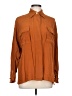 Anne Klein Brown Long Sleeve Blouse Size 12 - photo 1