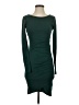 Leith Solid Green Cocktail Dress Size S - photo 1