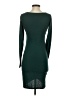 Leith Solid Green Cocktail Dress Size S - photo 2