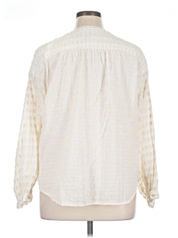 Pilcro by Anthropologie 3/4 Sleeve Blouse (view 2)