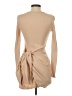Superdown Solid Tan Cocktail Dress Size S - photo 2