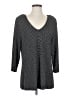 Harper Greer Gray 3/4 Sleeve Top Size XS - photo 1