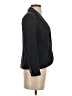 Buckley Black Blue Wool Blazer Size 0 - photo 4