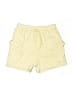 Little One Shop Solid Yellow Shorts Size 10 - 11 - photo 1