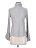 Apana Gray Silver Turtleneck Sweater Size S - photo 1