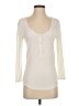 J.Crew Ivory Long Sleeve Henley Size S - photo 1