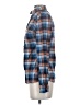 Barbour 100% Cotton Plaid Blue Orange Long Sleeve Button-Down Shirt Size 4 - photo 5