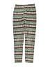 Assorted Brands 100% Polyester Print Green Casual Pants Size 10 - photo 1
