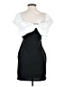 Shein Color Block Black Cocktail Dress Size 4 - photo 2