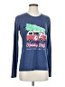 Assorted Brands 100% Polyester Blue Long Sleeve T-Shirt Size S - photo 1