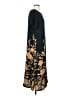 Assorted Brands 100% Rayon Print Black Casual Dress Size M - photo 4