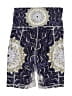 Wolven Paisley Purple Shorts Size 23 waist (estimated) - photo 2