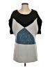 Romeo & Juliet Couture 100% Acrylic Color Block Gray Pullover Sweater Size S - photo 1