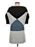 Romeo & Juliet Couture 100% Acrylic Color Block Gray Pullover Sweater Size S - photo 2