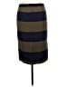 Boden 100% Polyester Stripes Green Casual Skirt Size 6 Long - photo 2