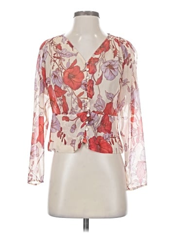 MNG 3/4 Sleeve Blouse (view 1)