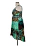 Bongo Print Green Cocktail Dress Size XL - photo 5