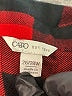 Cato 100% Cotton Plaid Red Long Sleeve Button-Down Shirt Size 26 - 28 - photo 7