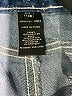 Sincerely Jules 100% Cotton Color Block Blue Denim Shorts Size 28 waist - photo 4