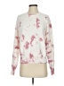 Aqua 100% Cotton Tie-dye White Sweatshirt Size S - photo 1