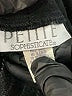 Petite Sophisticate Animal Print Black Gray Blazer Size S - photo 6
