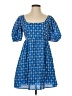 Rhode Argyle Blue Casual Dress Size XXS - photo 1
