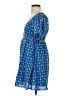 Rhode Argyle Blue Casual Dress Size XXS - photo 5