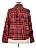 On 34th Plaid Red Long Sleeve Blouse Size XXL - photo 2