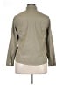 Unbranded Solid Green Long Sleeve Button-Down Shirt Size XL - photo 2
