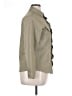 Unbranded Solid Green Long Sleeve Button-Down Shirt Size XL - photo 4