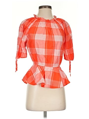 Waverly Grey 3/4 Sleeve Blouse (view 1)