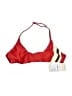 Haight Stripes Red Swimsuit Top Size L - photo 1