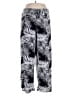 West Loop Print Black Casual Pants Size XL - photo 1