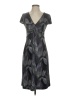 BCBGMAXAZRIA Chevron-herringbone Gray Casual Dress Size S - photo 1