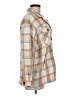 Workshop Republic Clothing 100% Polyester Plaid Tan Jacket Size M - photo 4