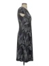 BCBGMAXAZRIA Chevron-herringbone Gray Casual Dress Size S - photo 4