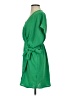 She + Sky 100% Polyester Solid Green Cocktail Dress Size S - photo 5