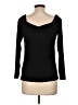 Sarin Mathews Black 3/4 Sleeve Top Size L - photo 2