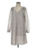Susana Monaco 100% Polyester Silver Casual Dress Size S - photo 1
