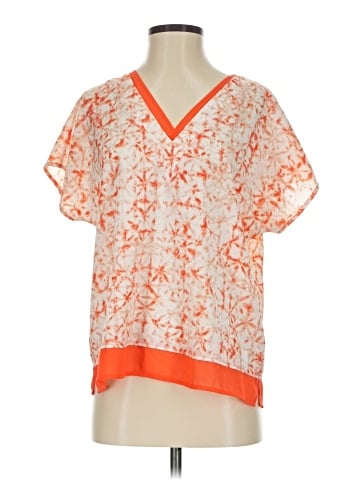 DKNY Short Sleeve Blouse (view 1)