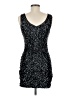 Amber Blue 100% Polyester Black Cocktail Dress Size M - photo 2