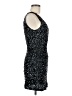 Amber Blue 100% Polyester Black Cocktail Dress Size M - photo 4