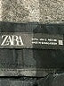 Zara Solid Black Shorts Size L - photo 3