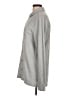 DKNY Solid Gray Jacket Size L - photo 5