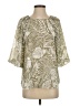 Calvin Klein Ivory 3/4 Sleeve Blouse Size XS - photo 1