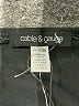 Cable & Gauge Black Short Sleeve Top Size XL - photo 6