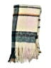 Steve Madden Plaid Ivory Scarf One size - photo 2